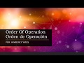 Mastering Order of Operations in Spanish