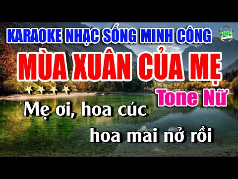 Karaoke Liên Khúc Trữ Tình Tone Nữ Dễ Hát | Nhạc Xưa Bolero Hải Ngoại – MÙA XUÂN CỦA MẸ