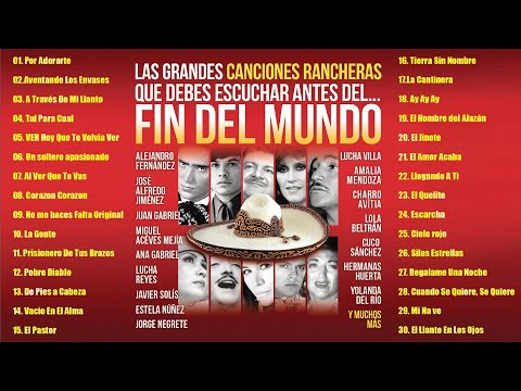 Antonio Aguilar, Vicente Fernandez, Jose alfredo, Cuco Sanchez ... Las Grandes Canciones Rancheras