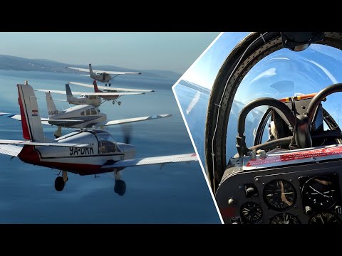 Akcija Ruskamen 2024 - THE JET AGE! - Formation Flight