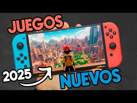 Estos 15 Juegos NUEVOS llegarán a Nintendo Switch este 2025