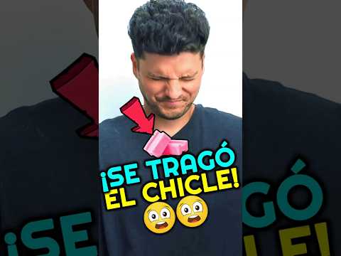 ¿QUÉ PASA SI TE TRAGAS UN CHICLE? 😨