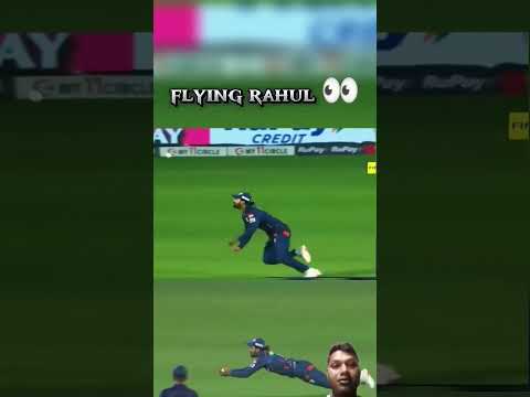 Super Flying Catch KL Rahul ?#cricket #viratkohli #bowling #catch #klrahul #msdhoni#trending#shorts
