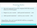 Integrating Quotes in Writing