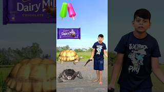 Crocodile, turtle, fish & hippopotamus - Funny vfx magic video #funny #magic