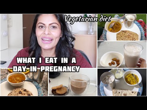 What I Eat in a Day in Pregnancy | प्रेगनेंसी में कैसी डाइट लें | Indian Vegetarian Pregnancy Diet