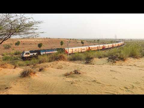 Desert Rail Spotting - Trains across the Thar, Rajasthan