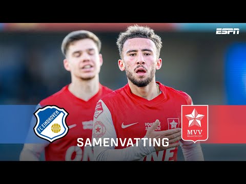 HARDE KNAL van 25 METER bezorgt MVV de VOORSPRONG! 🤫 | Samenvatting FC Eindhoven - MVV Maastricht