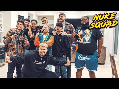 Baka Bros Visit FaZe Nuke Squad House! โข
