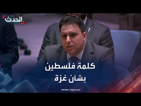 نائب مندوب فلسطين: يجب خلق واقع من السلام لفلسطين وإسرائيل