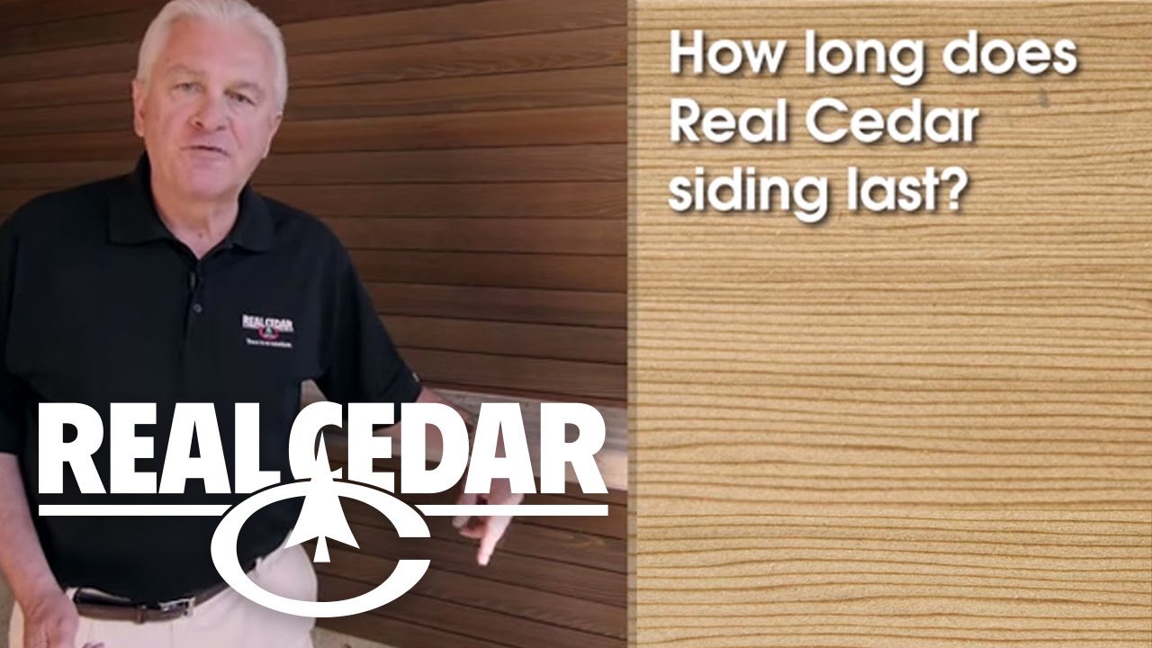 How Long Does Cedar Siding Last