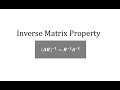 Matrix Operations and Inverses