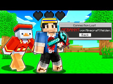 Er VERLIERT LETZTES HERZ! (Minecraft Helden 2)