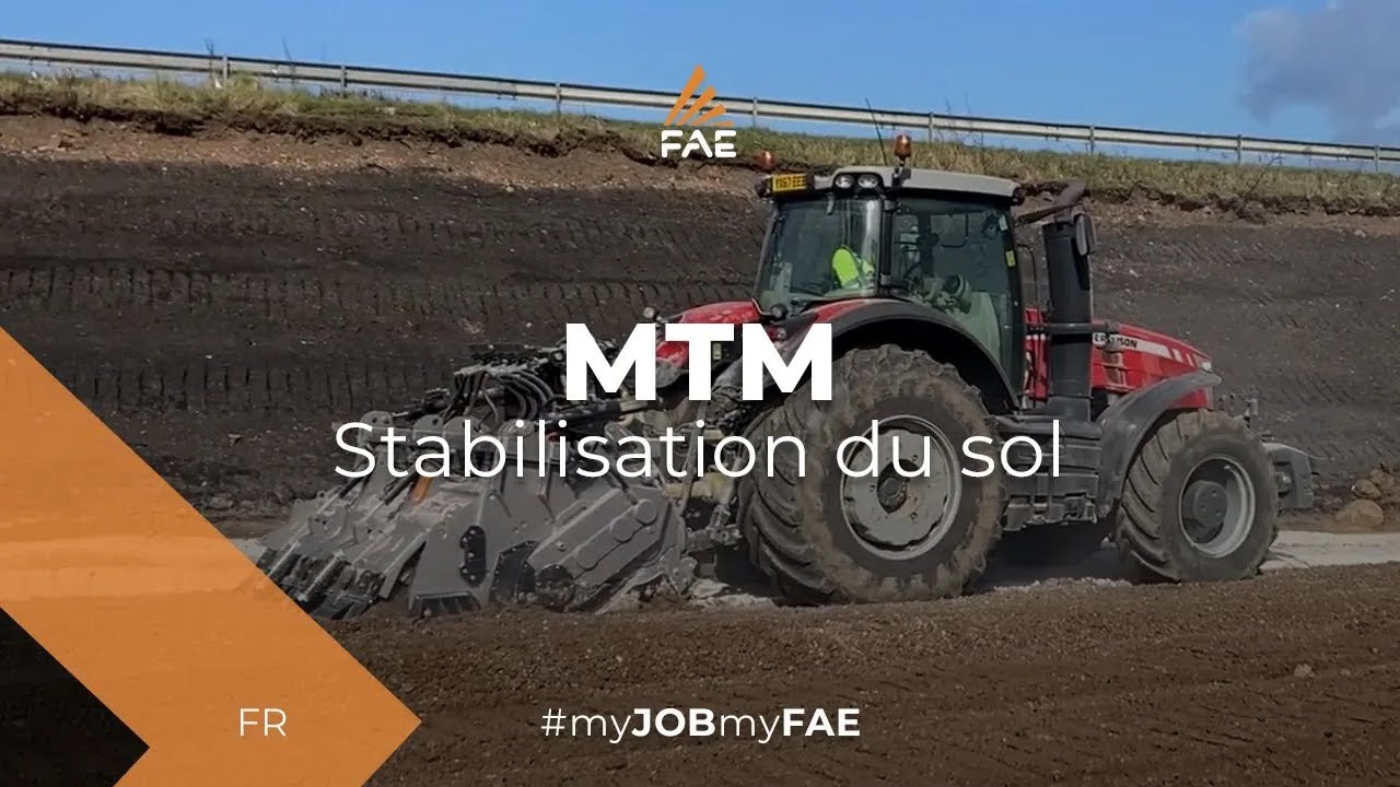 Vidéo FAE MTM/HP 225 tête de coupe multifonction avec tracteur Massey Ferguson