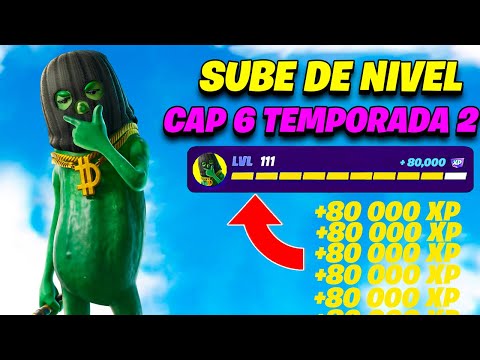 [MAPA de XP] Como *SUBIR RAPIDO DE NIVEL* en FORTNITE *BUG de EXPERIENCIA* Capítulo 6 Temporada 2 OG