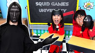 Ryan's Squid Game SCHOOL: Guard Edition!!