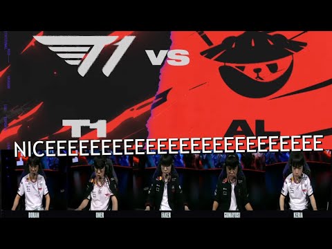 T1 vs AL Recap with Voice Comms (Translated) - MSI 2025 Highlights