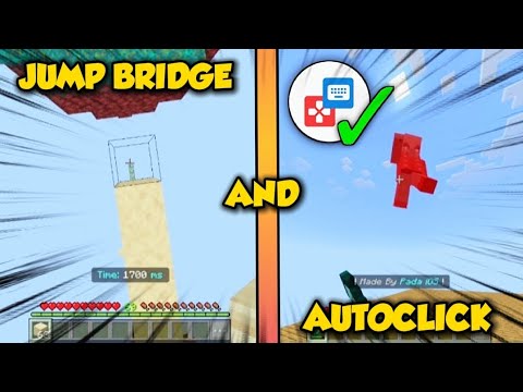 HOW TO JUMPBRIDGE AND AUTOCLICK IN MINECRAFT THROUGH KEYMAPPER!! MINECRAFT 1.21+ *NO CLICKBAIT*