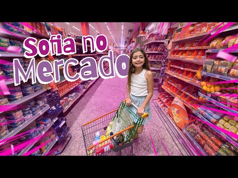 FAZENDO COMPRAS NO MERCADO COM A SOFIA