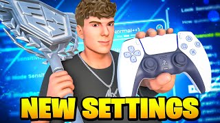 NEW BEST Controller SETTINGS + Aimbot Sensitivity Tutorial (Fortnite Settings Explained)