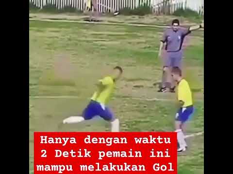 Baru main  2 Detik udah Gol #shortvideo #football #soccer