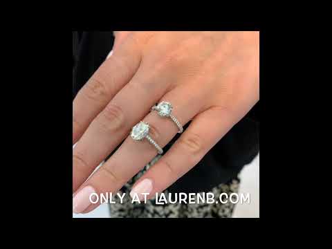 Oval VS Round Diamond Ring Comparison