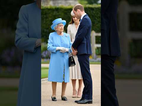 You are only 40 years old, still very young, you know? #queenelizabeth #princewilliam