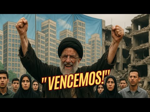 IRÃ COMEMORA "VITÓRIA" CONTRA EUA E ISRAEL