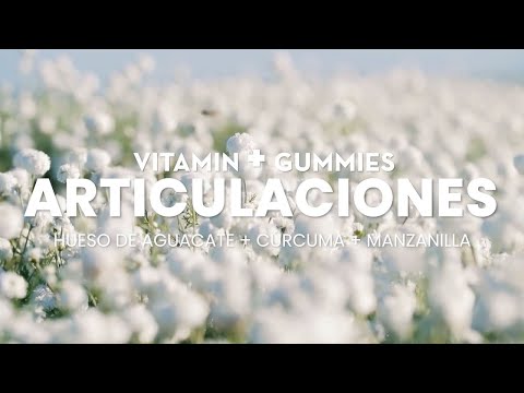 Vitamin Gummies Articulaciones - Hueso de Aguacate, Cúrcuma y Manzanilla