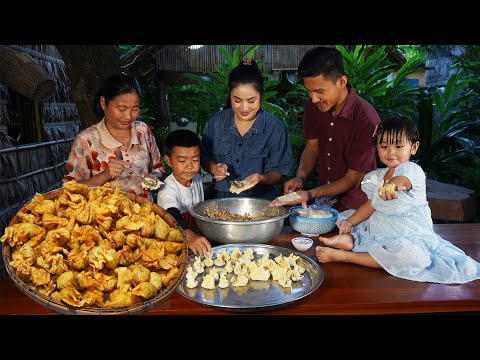 '' Make Crispy Dumplings at home '' Yummy crispy dumpling recipe - Cook and eat