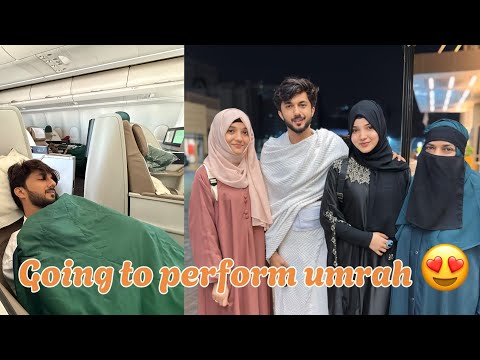 Dono families sath ja rahi hain umrah karney 😍 Alhamdulillah | Khi to Jeddah ✈️ 