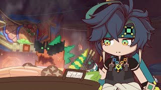 【原神整活】基尼奇：我吃「素」的。 #原神 #genshinimpact #游戏