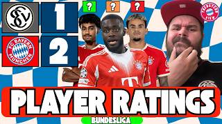 ELVERSBERG 1-2 BAYERN MUNICH LIVE PLAYER RATINGS