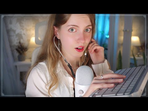 ASMR | DOCTORA NOVATA te hace un Chequeo Médico 🩺❤ Atención Personal Relajante