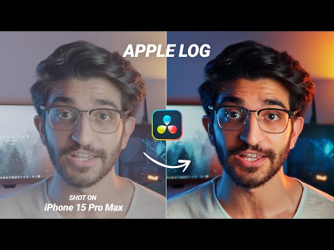 How To EASILY Color Grade Apple ProRes LOG - iPhone 15 Pro Max | DaVinci Resolve Tutorial