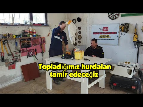 hurdacılar dan toplamış olduğumuz malzemeler #hurda #hurdacı #tamir #kendinyap