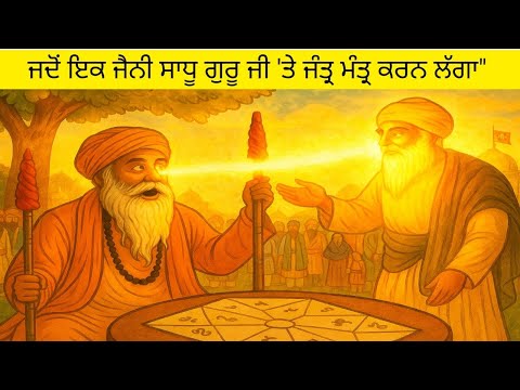 ਜਦੋਂ ਇਕ ਜੈਨੀ ਸਾਧੂ ਗੁਰੂ ਨਾਨਕ ਦੇਵ ਜੀ 'ਤੇ ਜੰਤ੍ਰ ਮੰਤ੍ਰ ਕਰਨ ਲੱਗਾ