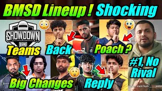 BMSD Teams, Major Changes 😳 Soul, Godl ? Sid on Thunder, Poaching ? S8UL No Rivals 😮 Troll, News 