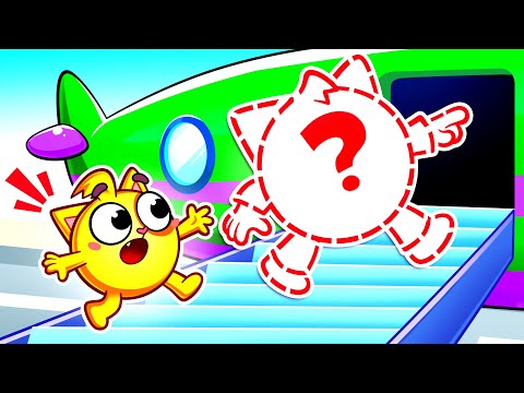 Where Is My Daddy? ✈️ Airport Safety Song | Funny Kids Songs 😻🐨🐰🦁 And Nursery Rhymes by Baby Zoo