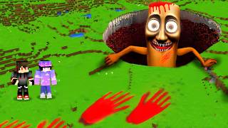 Scary Tung Tung Sahur Attacked Our World In Minecraft !! 😱 ft.@Mc_flame