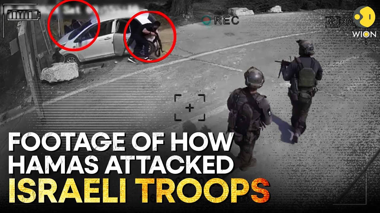 Footage of Israeli special forces’ arrival in kibbutz during Hamas attack
