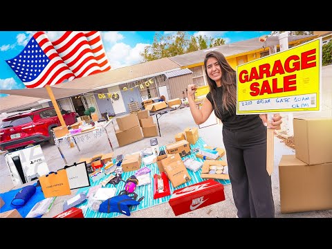 ESTA ABERTO MINHA VENDA DE GARAGEM NOS ESTADOS UNIDOS!