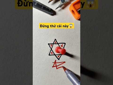 Đừng thử cái này😱 #drawing #challenge #shorts
