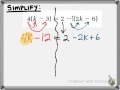 Distributing Numbers and Solving Equations