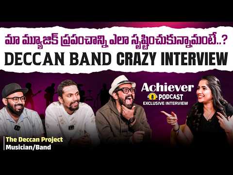 The Deccan Project Band Interview || Anchor Indu Oruganti || Telugu Podcast || SocialPost Achievers