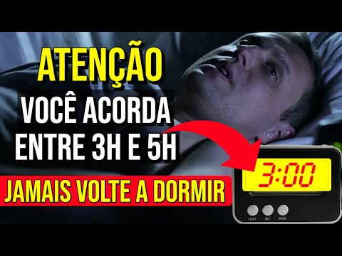 JAMAIS VOLTE A DORMIR QUANDO ACORDAR ENTRE 3H E 5H DA MANHÃ | O Grande Segredo da Madrugada