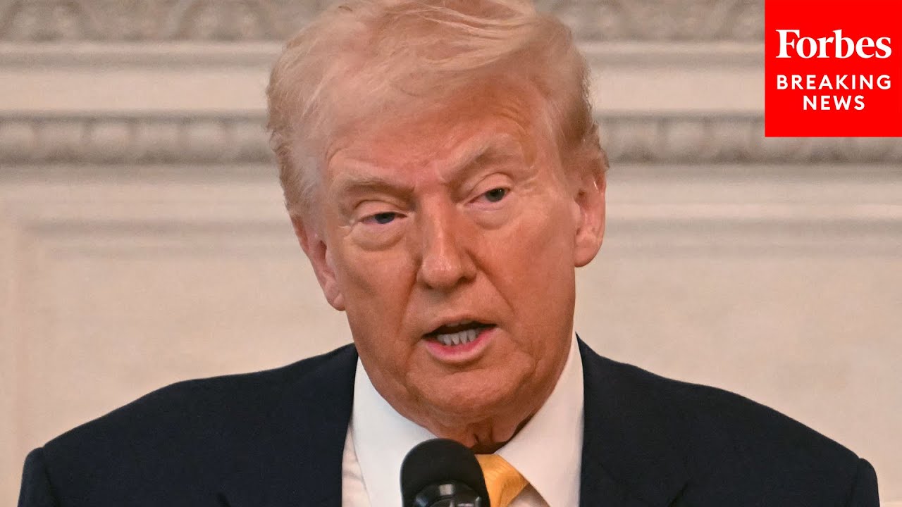 Trump Touts His Efforts To Combat Inflation At Event For Governors