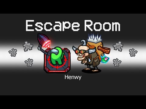 *NEW* ESCAPE ROOM MOD in AMONG US!