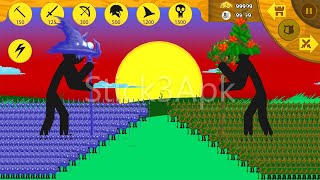 STICK FIGURE TITAN MAGIKILL LEAFY DUEL FINAL BOSS STICKMAN BATTLE | Stick War Legacy Mod | Stick3Apk