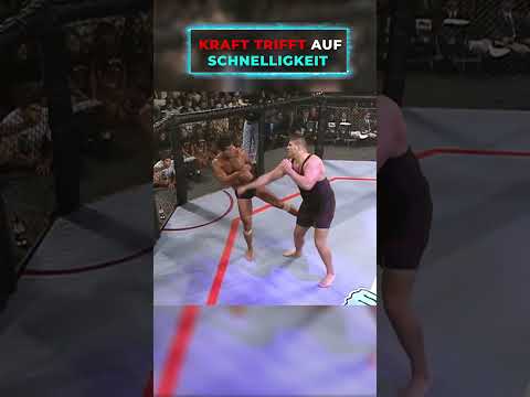 Der Koloss stellt sich dem flinken Kämpfer #shorts